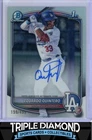 2025 Bowman Chrome 1st Eduardo Quintero Prospect Auto Refractor #159/499 N49