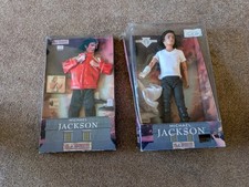 Michael Jackson Street Life Singing Figurine Doll Black Or White/Beat It +Tape