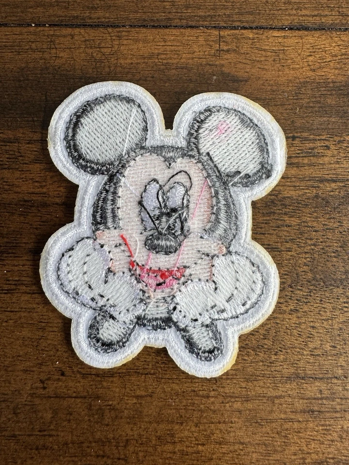 Disney Mickey and Minnie Mouse embroidered Iron on patch 11 ct. - Image 2 of 2
