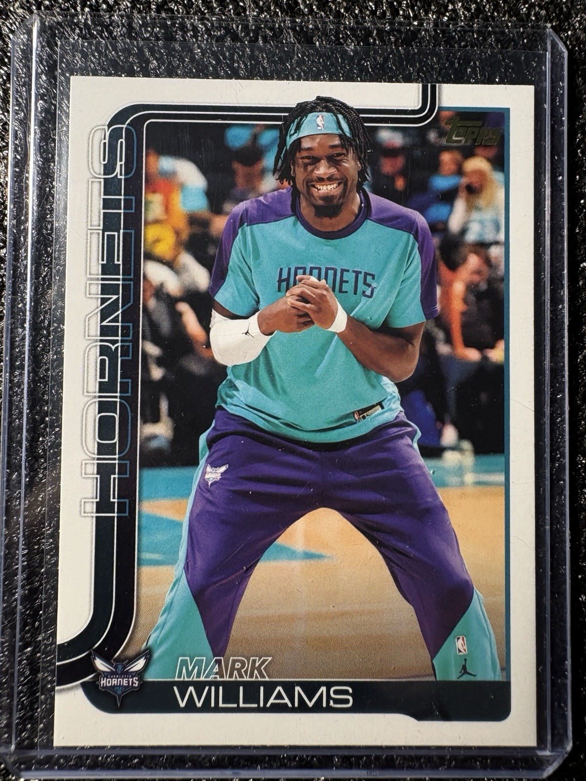 2025 Topps Basketball Mark Williams Golden Mirror SP #70