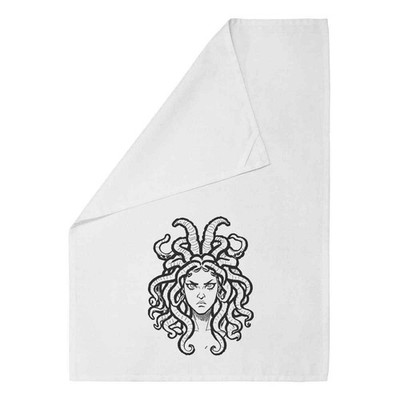 Geschirrtuch/Geschirrtuch 'Angry Medusa Gorgon' aus Baumwolle (TW045988)