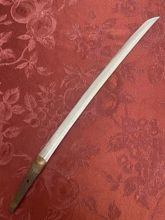 Authentic Antique Japanese Wakizashi Sword Mumei 53.7cm / 21 1/8" Katana