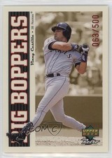 1998 Upper Deck Retro Big Boppers 63/500 Vinny Castilla #B24 0j53