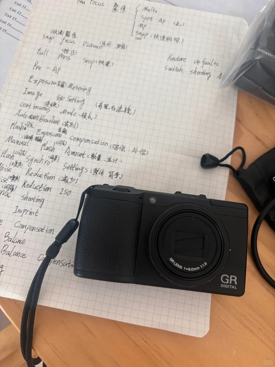 RICOH GR DIGITAL III 3 Digital Camera W/10.0 Megapixel CCD Sensor