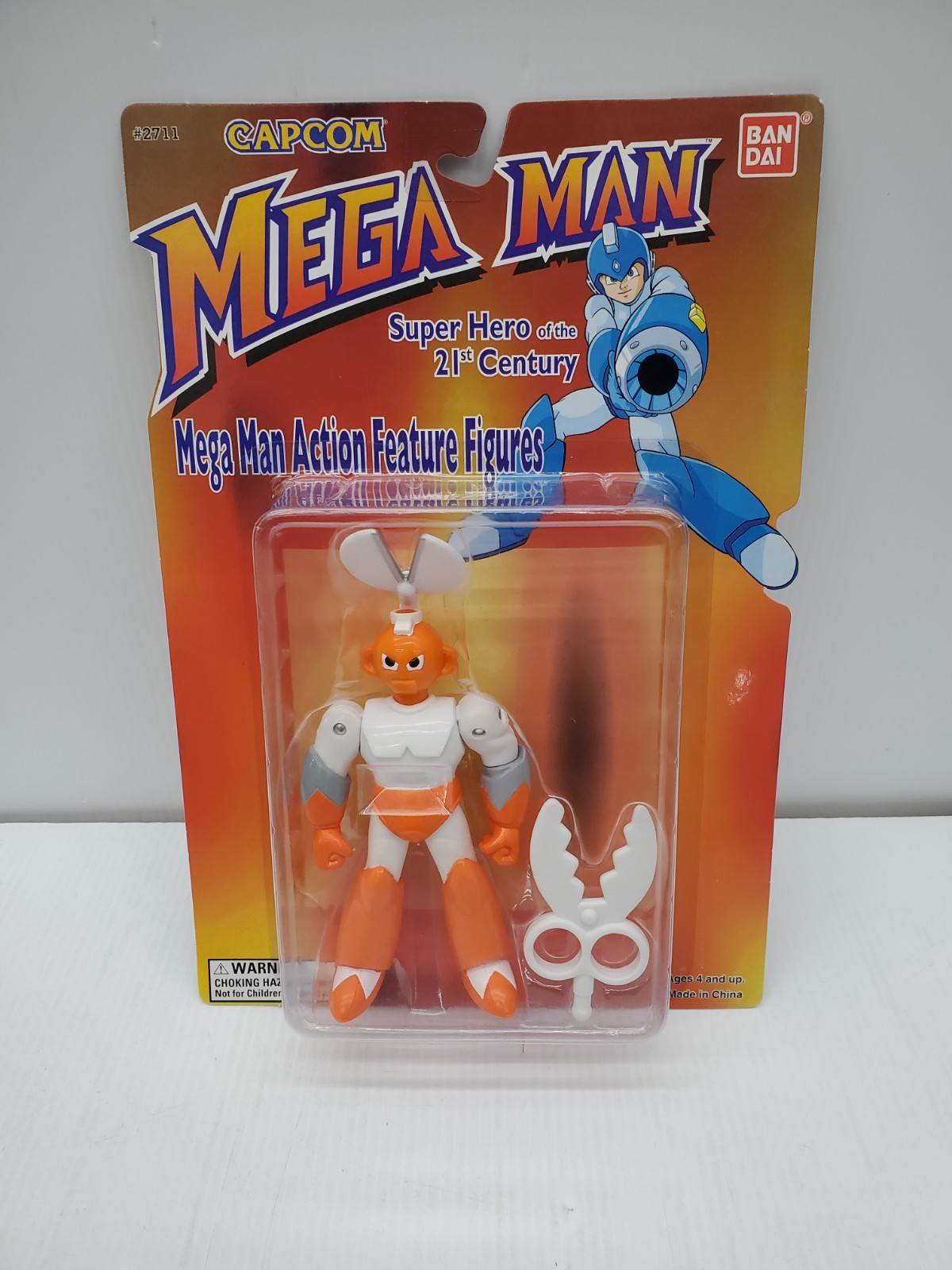 Mega Man Cutman Series 1 Action Figure 1995 Bandai & Capcom New Sealed