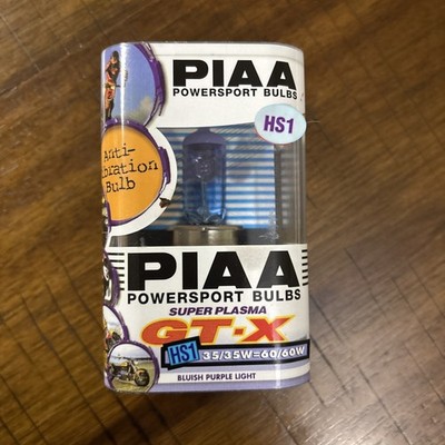 PIAA HS1 Super Plasma HALOGEN BULB 35/35W=60/60W Bluish Purple Light