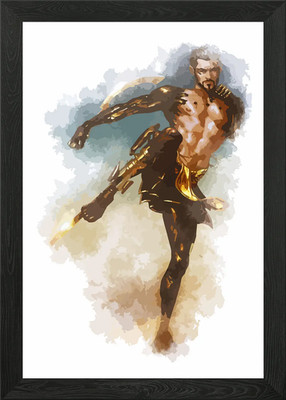 Deus Ex gerahmtes Wandbild Poster Leinwanddruck Bild