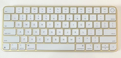 Apple A3118 Gold Wireless Rechargeable Magic Keyboard With Touch ID (USB-C)