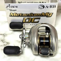 Excellent Shimano 08 Metanium Mg DC Left Handle Baitcasting Reel With
