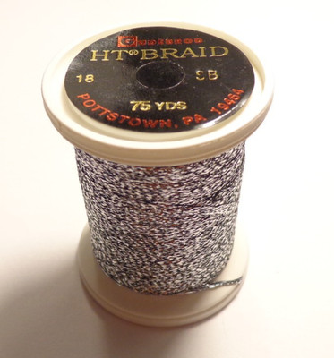 New Gudebrod HT Flat Braid 75yd Metallic Custom Rod Building Thread 515MD CHOOSE