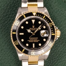 Rolex Submariner Date 16613LN c. 2006. with October 2024 Rolex Service