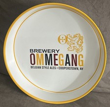 OMMEGANG Brewery Belgian Style Ales Cooperstown New York Beer Tray Made in Italy