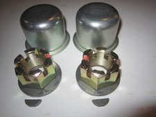 Amc 20 Axle Nuts Washers Woodruff Keys And 2 Axle Caps 1976 - 1986 Cjs