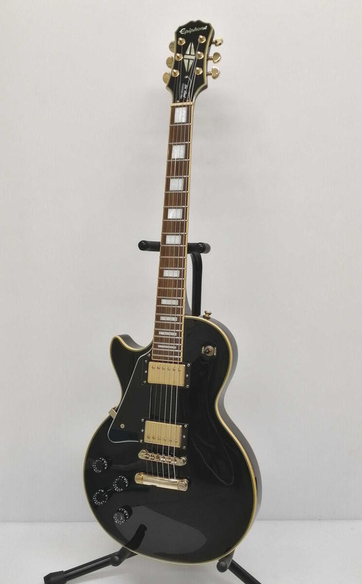 Epiphone Les Paul Custom Pro Left-Hand Electric Guitar Safe Epiphone Les Paul Custom Pro Left-Hand Electric Guitar Safe