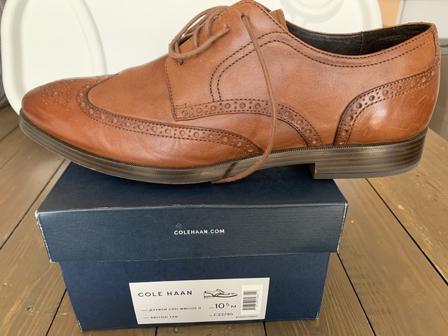 cole haan jefferson grand wingtip oxford