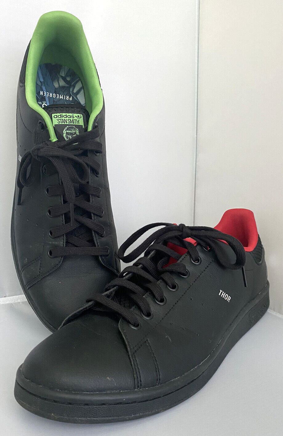 ADIDAS STAN SMITH HULK VS THOR Size 12 Sneakers Shoes | eBay
