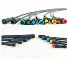 Electric Bike Cables Julet Mini 2 3 4 5 6 Pin Male Female Waterproof eBike