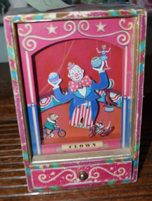 Vintage Otagiri Music Box Clown Missing key | eBay