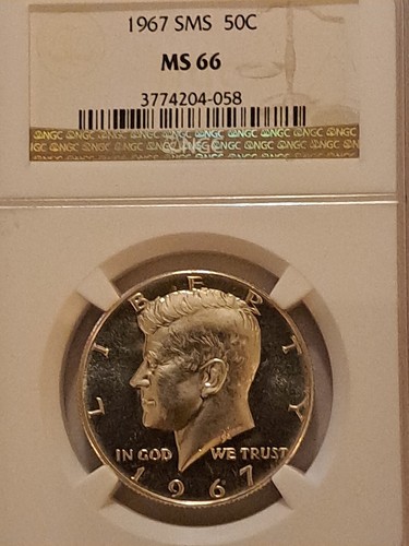 1967 SMS Kennedy Half Dollar Silver Coin NGC MS66 EBay 1967 SMS Kennedy Half Dollar Silver Coin NGC MS66 EBay