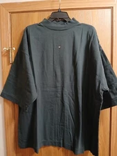 Yeezy Gap Engineered by Balenciaga 52 Logo 3/4 Sleeve Tee Black Men's XS