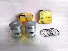 SUZUKI T90 WOLF PISTON+RING SET S 1.00 P/N 12140-20710  NOS GENUINDE 