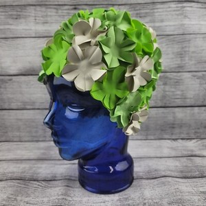 Original Vintage Retro Art Deco Swimming Bathing Hat Cap Women Ladies 40s 50s