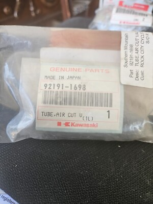 #ad KAWASAKI OEM TUBEAIR CUT VALVE 92191 1698 Part #: 92191 1698 $12.99