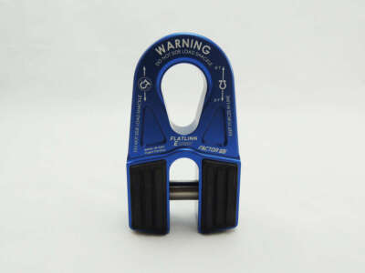 FACTOR 55 FLATLINK ''E'' EXPERT WINCH SHACKLE MOUNT -- BLUE