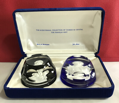 the Bicentennial Collection コレクション Franklin Mint Bicentennial Collection In Crystal Baron Montesquien