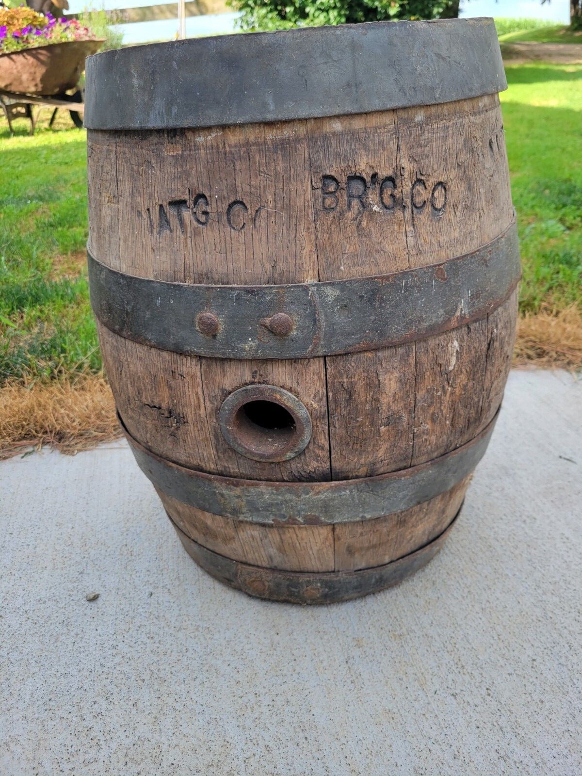 Antique National BR'G Brewing Company Baltimore Beer Keg Barrel Old Vintage eBay