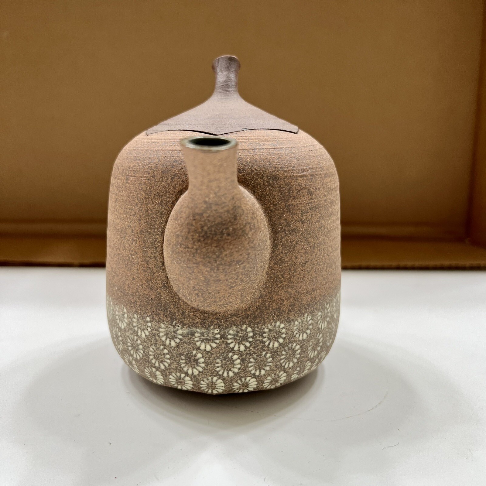 New Vintage Japanese Handmade Clay Teapot stamped eBay