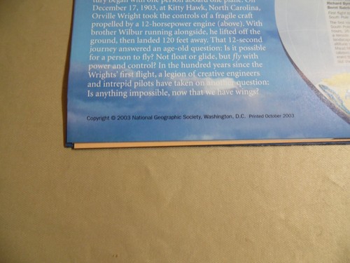National Geographic Magazine Supplemental / 100 Years of Flight / Circa 2003 - Picture 3 of 3