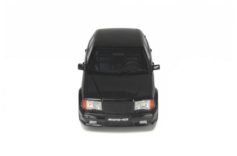OTTO MOBILE 1986 Mercedes 300 E 5.6 AMG ''THE HAMMER'' Black 1:18