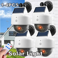 Solar De Luz LED Movimiento Jardin Patio Casa Lampara Para Exterior Con Sensor