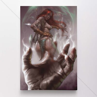 Red Sonja Poster Canvas Comic Book Art Print #1072