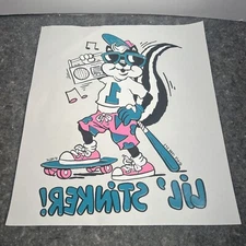 1988 Lil Stinker Vintage Heat Transfer Iron On for T-Shirts