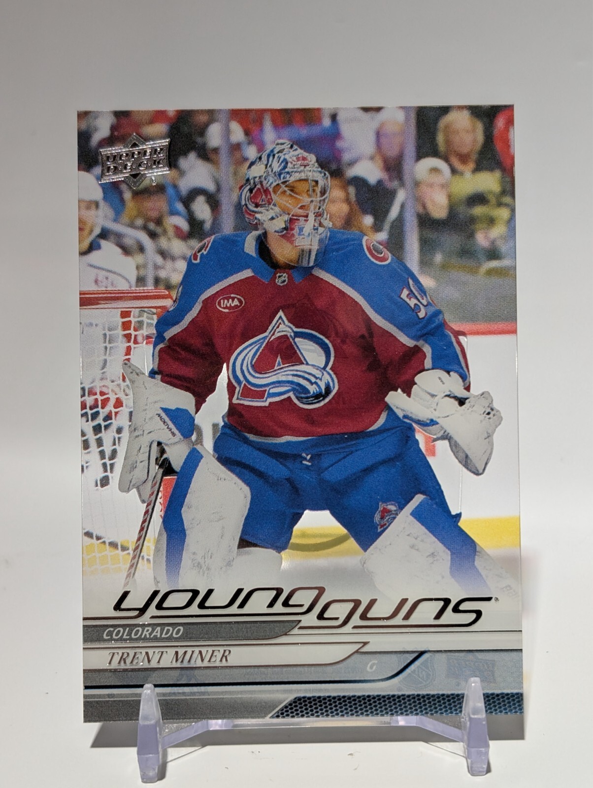 2024-25 UD Extended Young Guns Trent Miner #709 YG Clear Cut