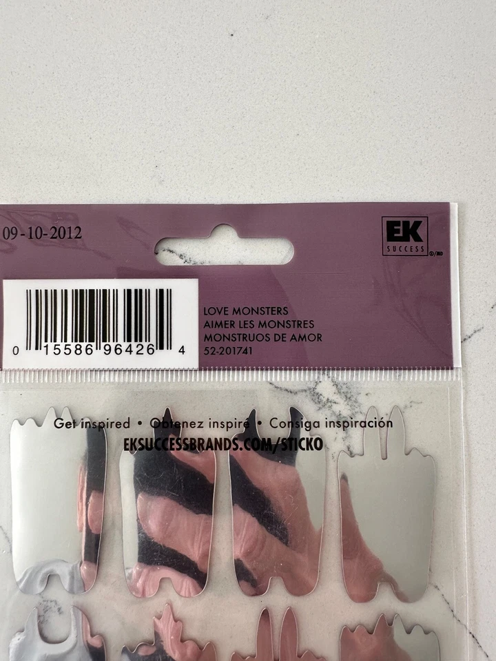 Sticko Autocollant 16 piezas Cara Divertida Multicolor Amor Monstruos Álbum de Recortes Artesanía Foto 4 de 4