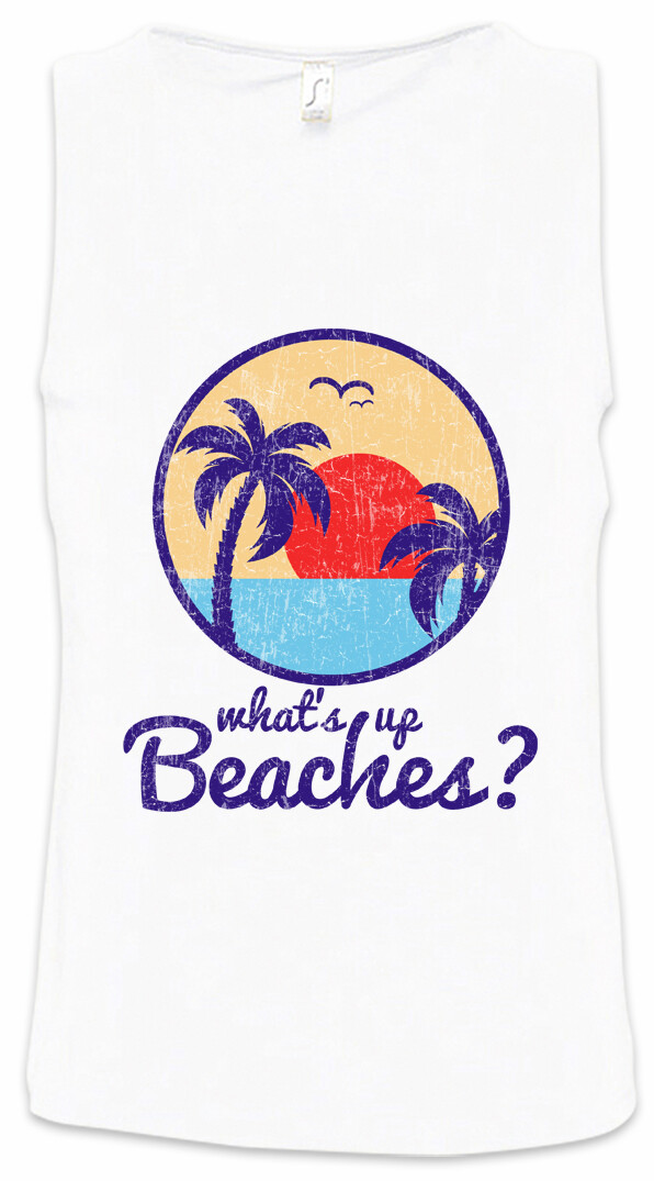 ALTRA Canotta uomo What's Up Beaches II surfista surf mare spiaggia bar e barbecue tiki