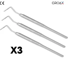 3 Pieces Perio Probe William Probes Color Coded Dental Periodontal Instruments