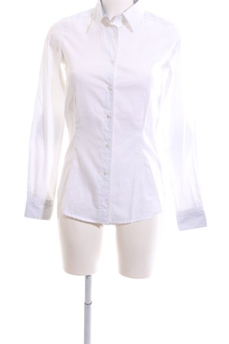 Chemise Manches Longues ESPRIT Femme Taille 36 - Gris Clair Avec Broderies Dorées