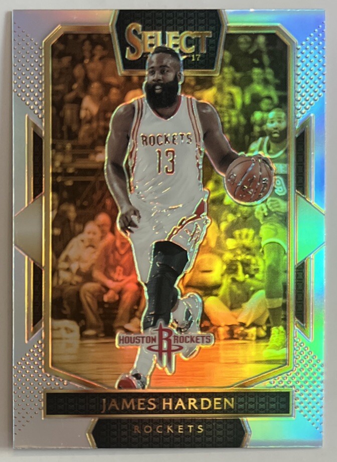 James Harden 2016-17 Select Courtside Silver Prizm #206 Houston Rockets ESE