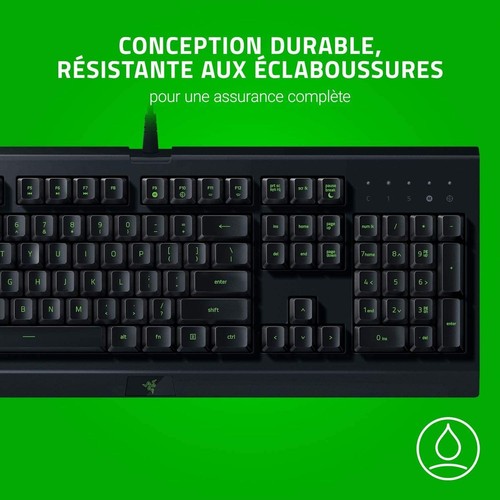 Razer Cynosa Lite Gaming Keyboard Membrane Switches TKL Chroma RGB FR - Photo 2/5