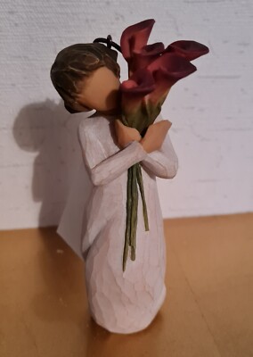 Willow Tree Ornament  Figur Hänger Engel mit Calla  27909 Orginalverpackt 