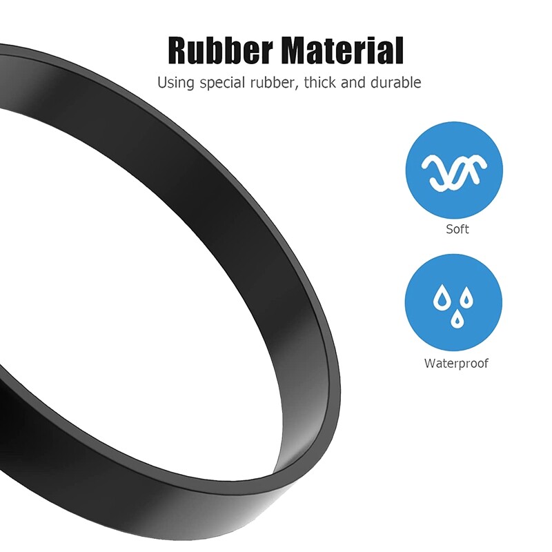 4 Pack Vacuum Belt E0205 for Eureka Model NEU180, NEU181, NEU182