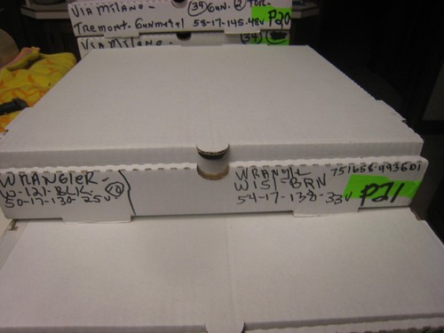 WRANGLER EYEGLASS FRAMES Style W121 in BLACK 50-17-130-25V With GENERIC Case - Picture 6 of 6