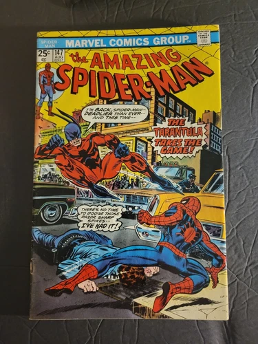 Amazing Spider-Man 147 FN+ Marvel (1975) 2nd App.  Tarantula : MVS Intact