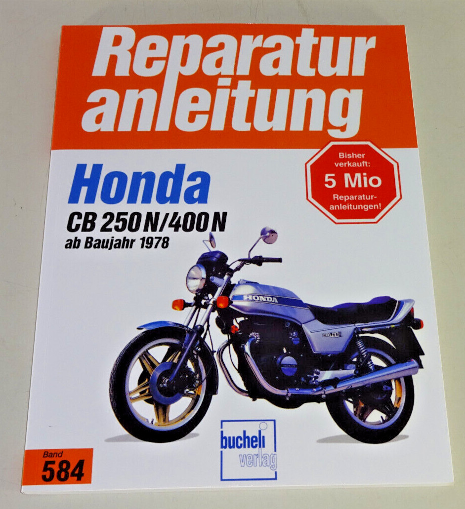 Repair Manual - Honda CB 250 N / CB 400 N - From Year 1978