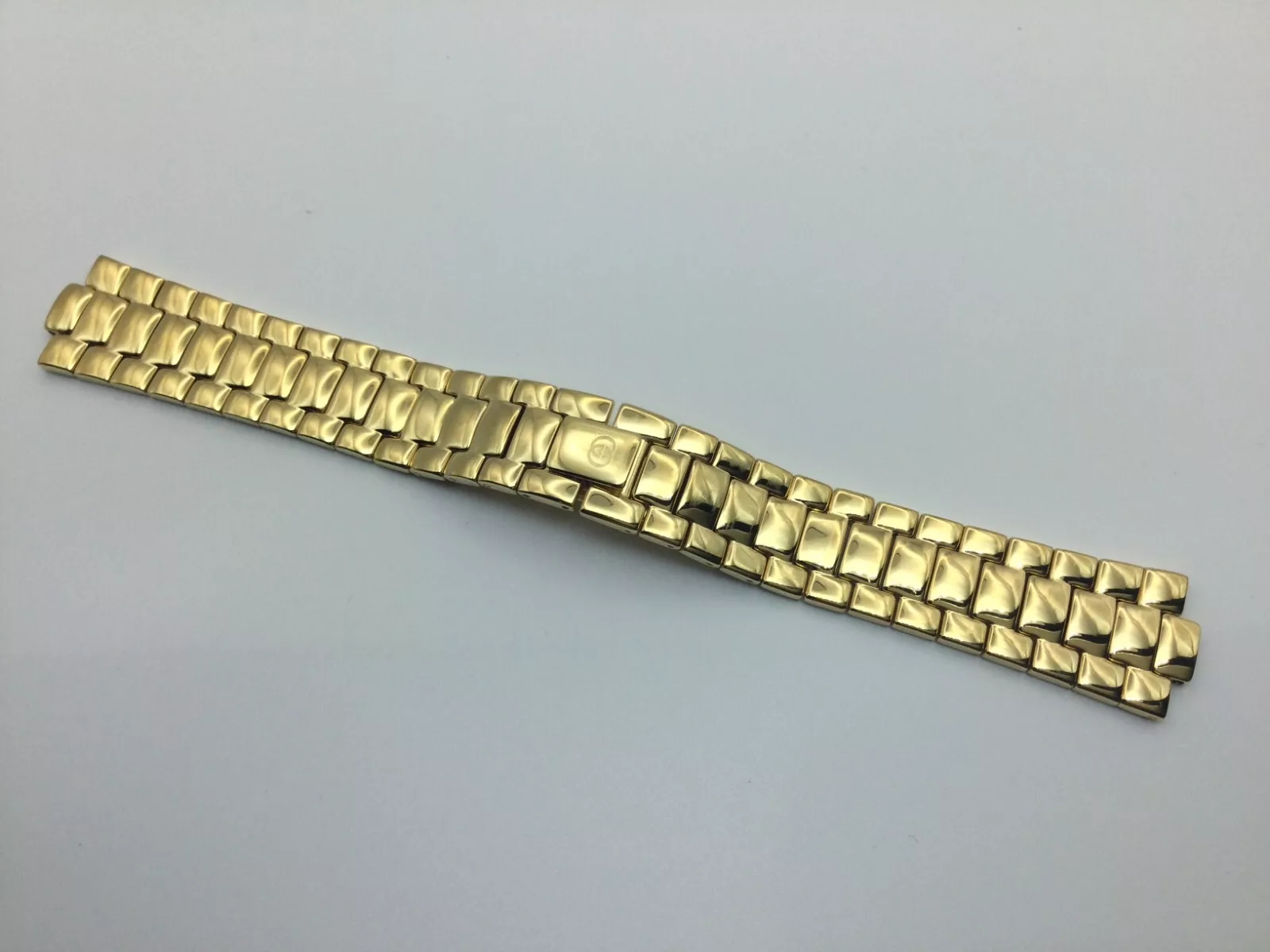 BRACELET DE MONTRE GUCCI ORIGINAL 19 MM POUR 3300,2 M JAUNE 2ÈME GÉNÉRATION