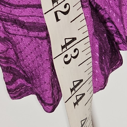 A New Day Dress Womens Small Purple Fuchsia Floral Long Sleeve Maxi Flowy NEW S - Picture 10 of 13
